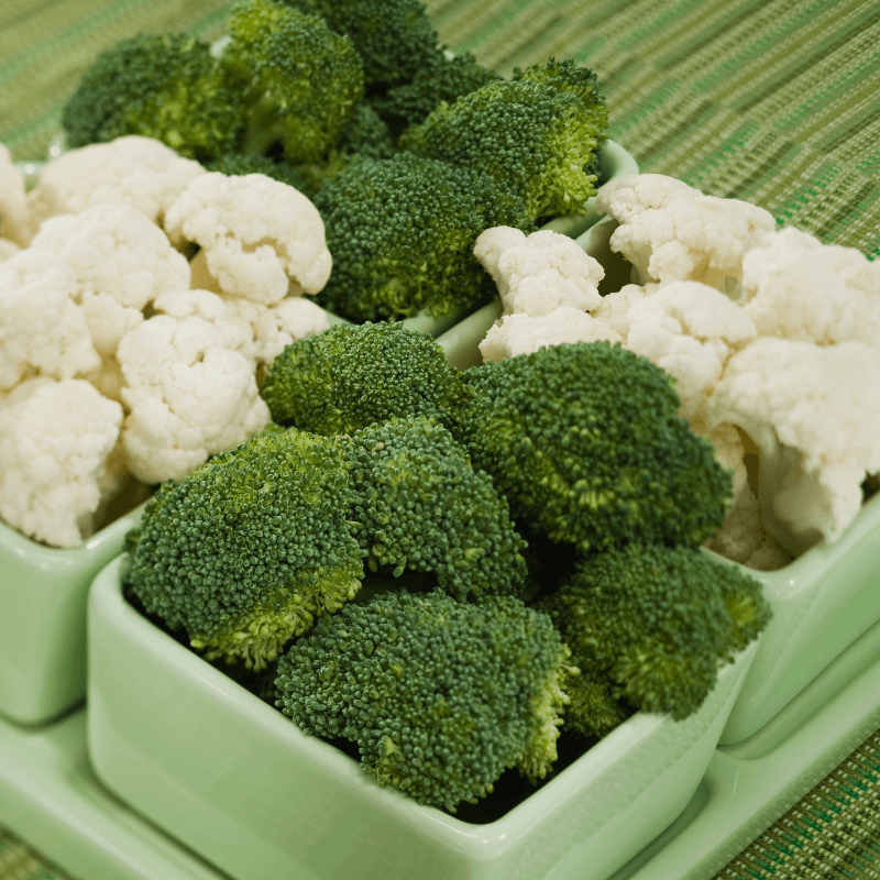 Cauliflower green, Broccoli