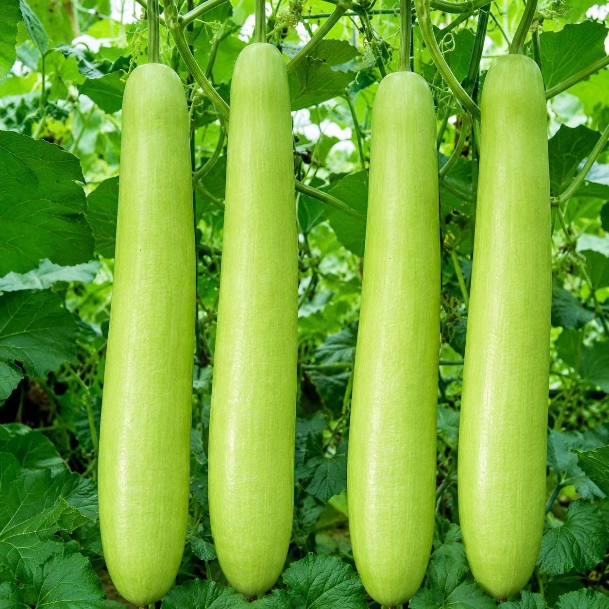 Bottle gourd melon long Durgesh Gutka Seeds — 20