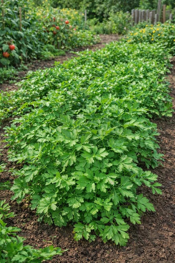 Italian Flat Leaf Parsley Seeds — 300
